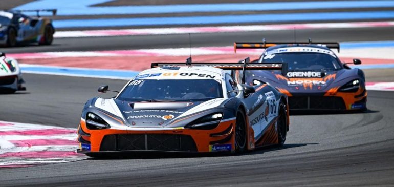 Solid weekend for Proctor at Paul Ricard in GT Open