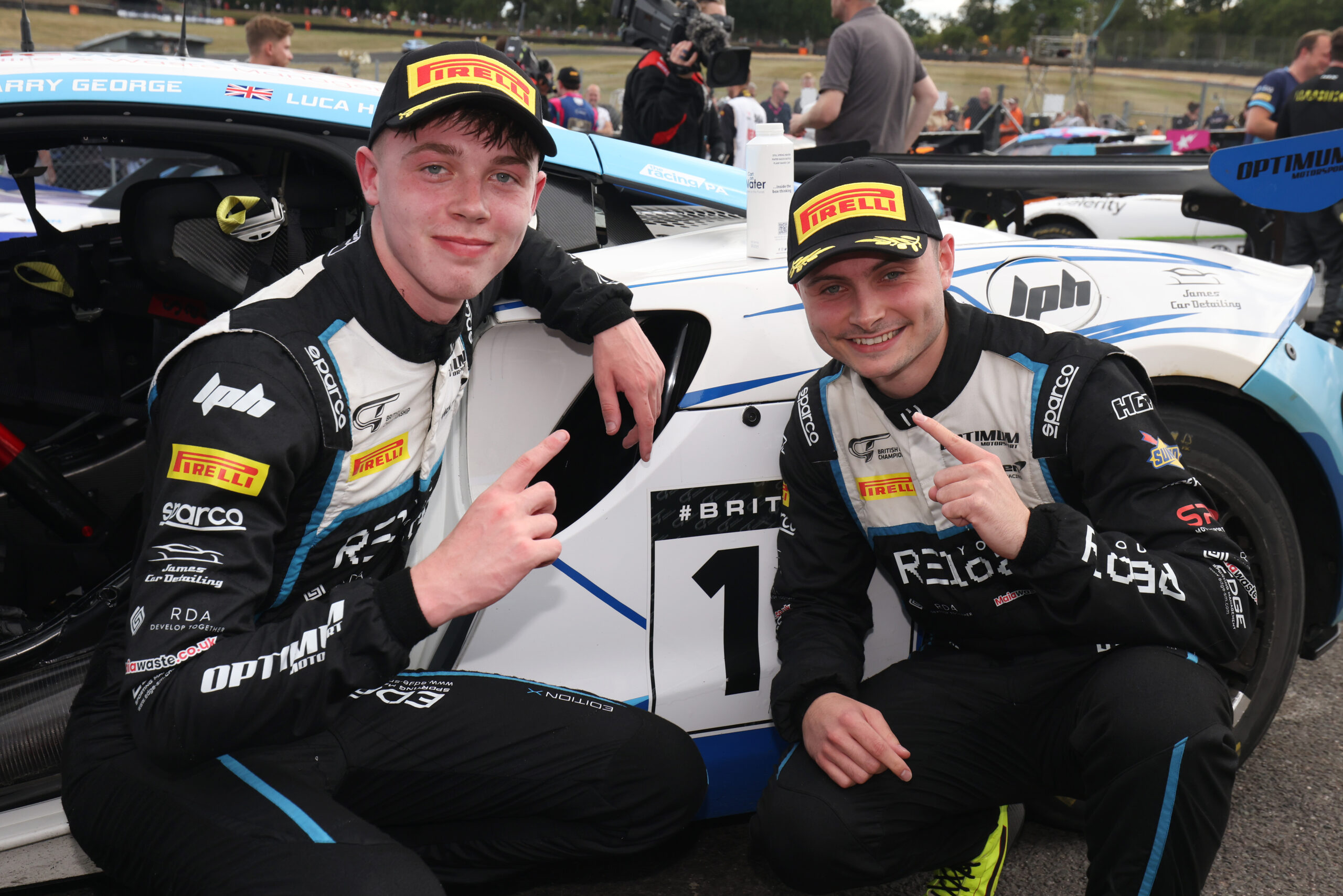 VICTORY FOR GEORGE AND HOPKINSON AT BRANDS HATCH IN BRITISH GT - Edge  Sporting Management